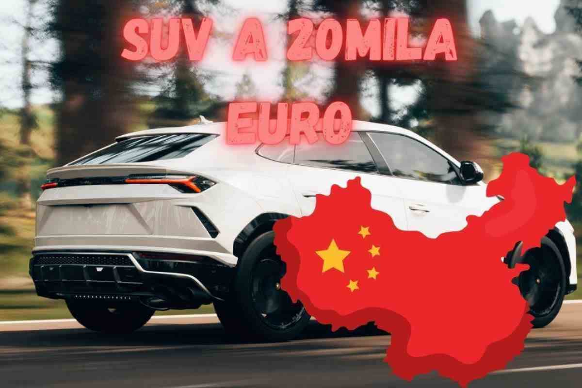 suv cinese a 20mila euro novità