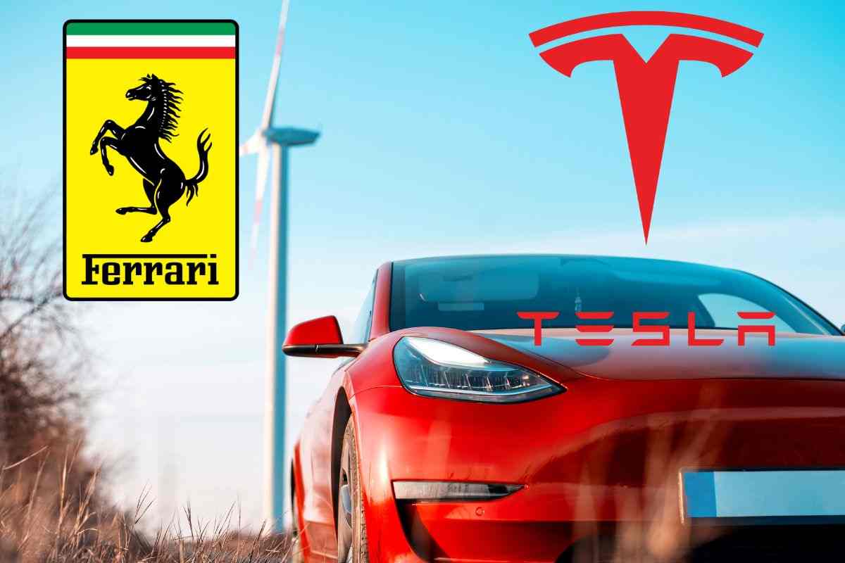 Tesla Model S Ferrari Maranello elettrico progetto collaborazione