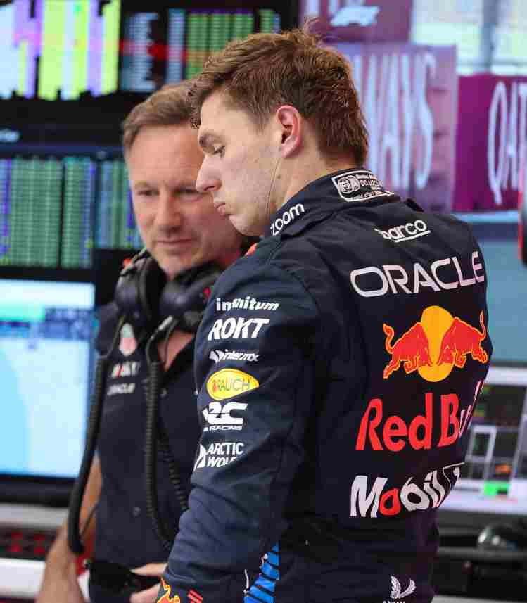 Max Verstappen e Christian Horner dure polemiche