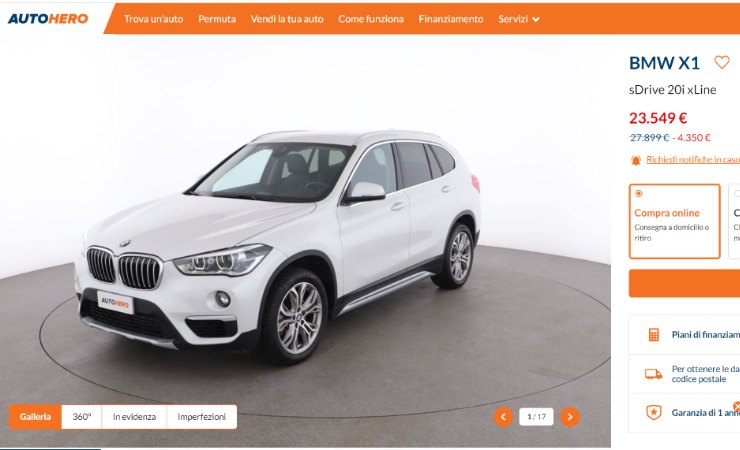 BMW X1 offerta super