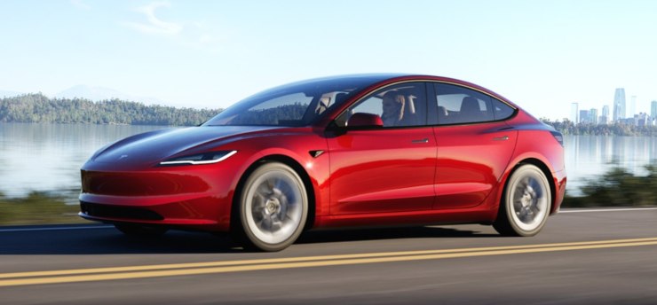 Teste de preço de luxo Tesla Alessio Sergio Tesla Model 3