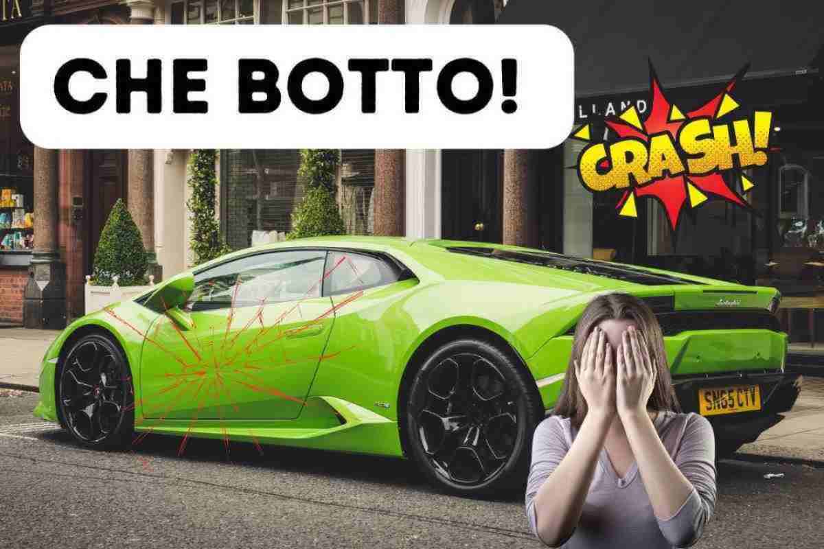Incidente Lamborghini Chris Brown