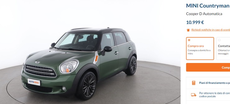 SUV occasione prezzo vantaggioso occasione Mini Countryman usato