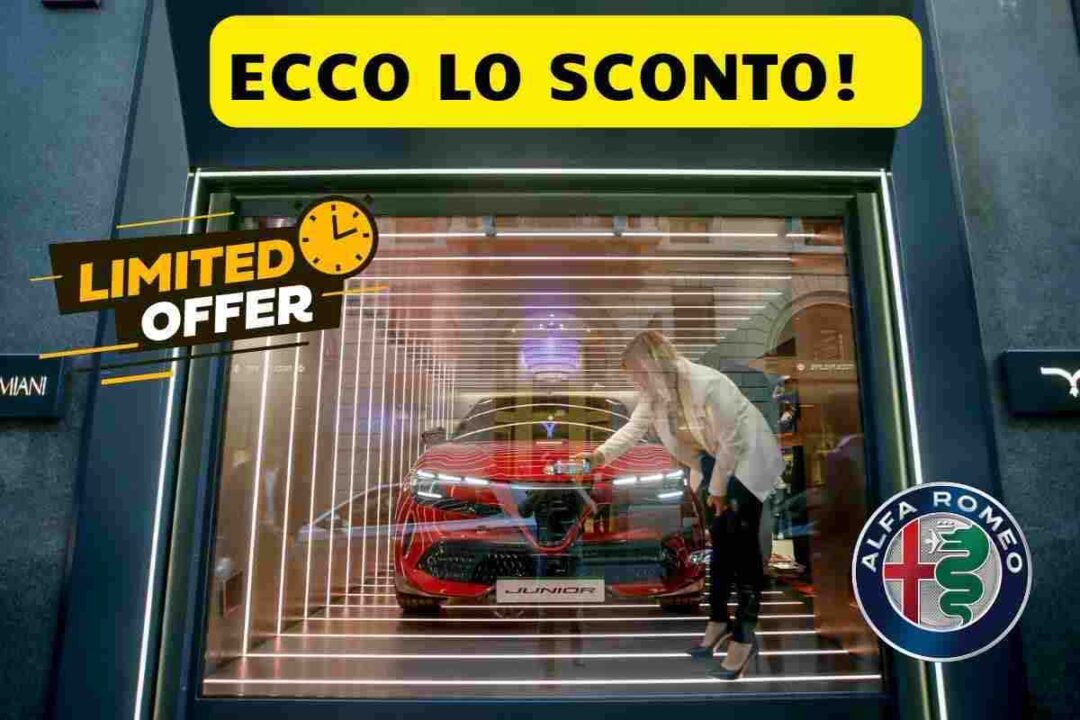 alfa romeo junior incentivi prezzo