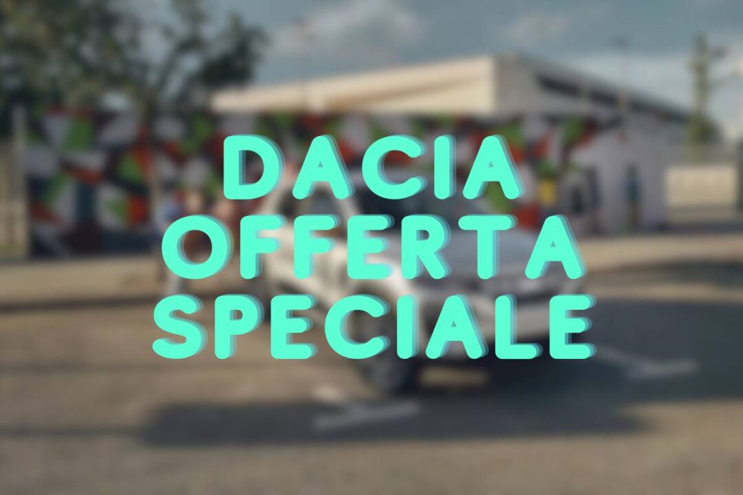 Dacia offerta a 11mila euro