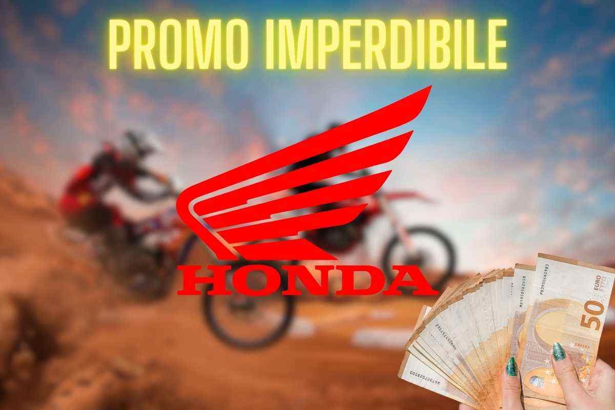 Honda, che regalo ai centauri italiani