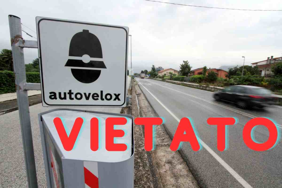 Autovelox vietato lampeggiare fari auto