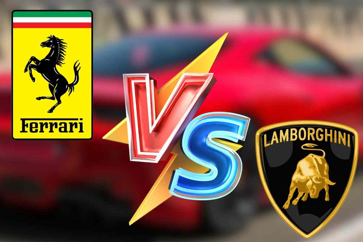 ferrari vs lamborghini drag race