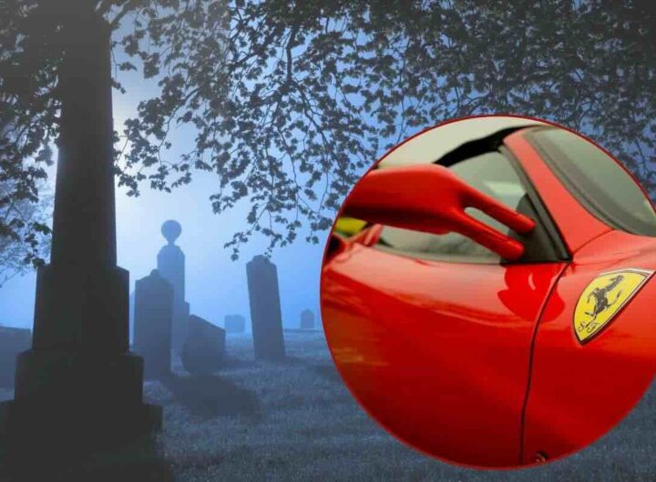 Trovato un cimitero di macchine extra lusso