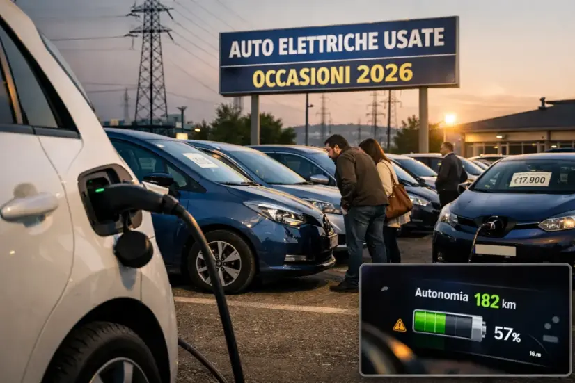Concessionaria di auto elettriche usate