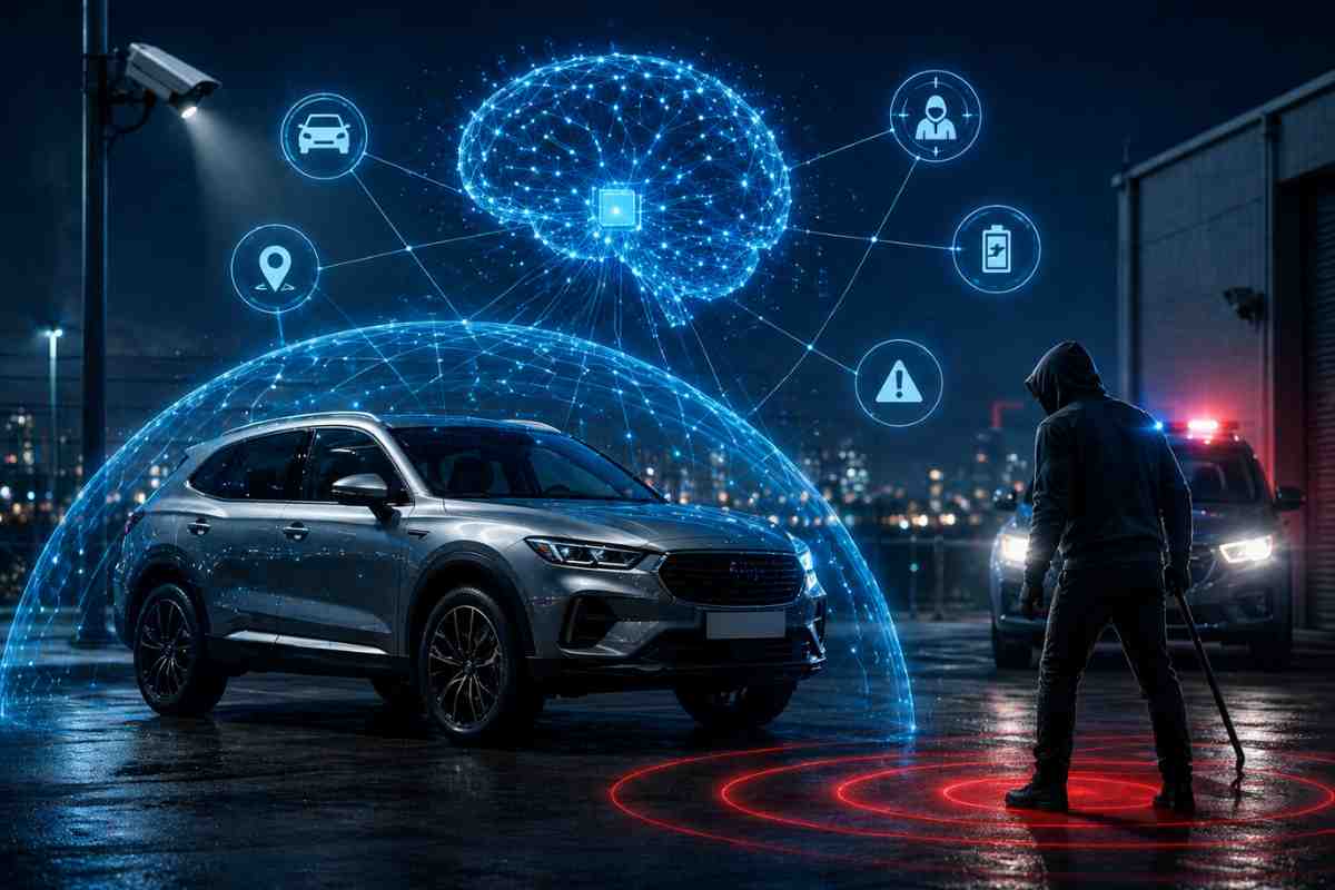 Protezione auto ladri con IA
