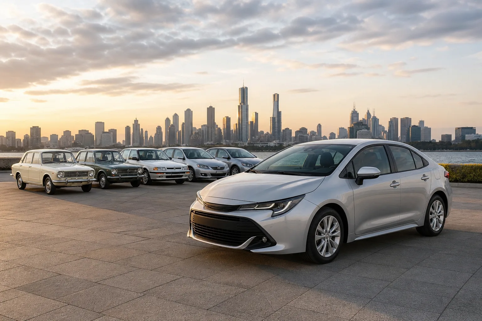 Toyota Corolla, 60 anni di storia: dall'icona del 1966 ai 57 milioni di esemplari