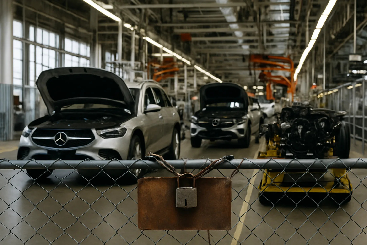 Mercedes avverte: due stabilimenti tedeschi a rischio chiusura
