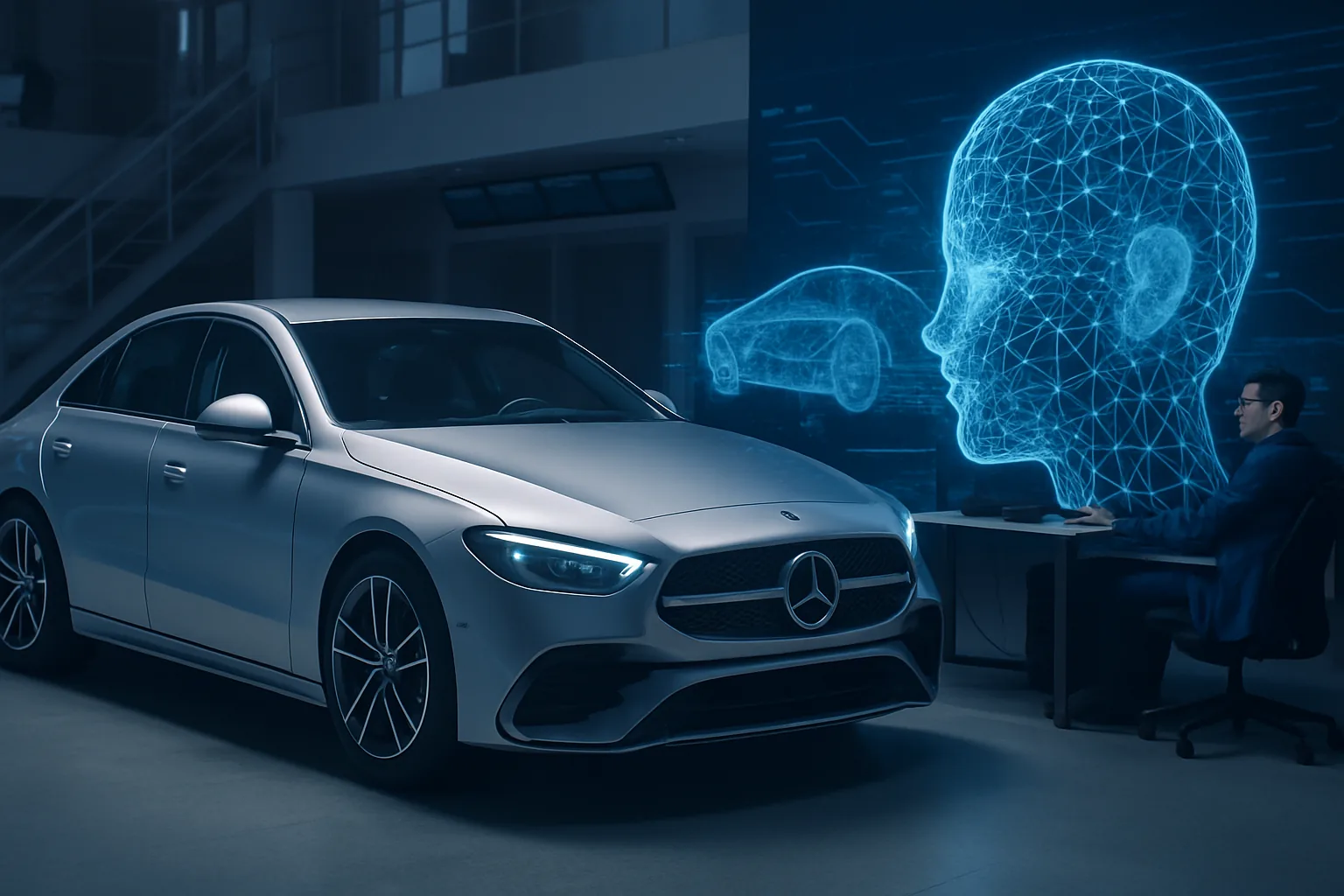 Mercedes accelera lo sviluppo auto con l'IA: 17 mesi risparmiati