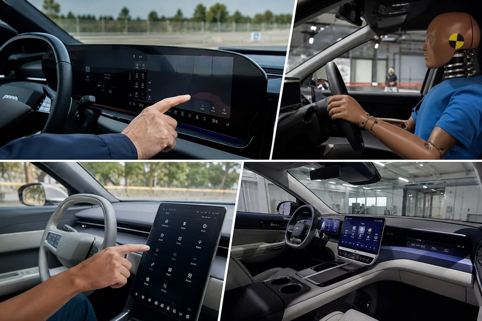 Euro NCAP 2026: troppi touchscreen bocciano le auto, ma l'Europa e la Cina concordano