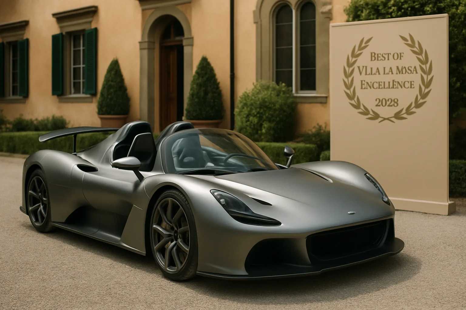 Dallara Stradale vince il Best of Show a Villa La Massa Excellence