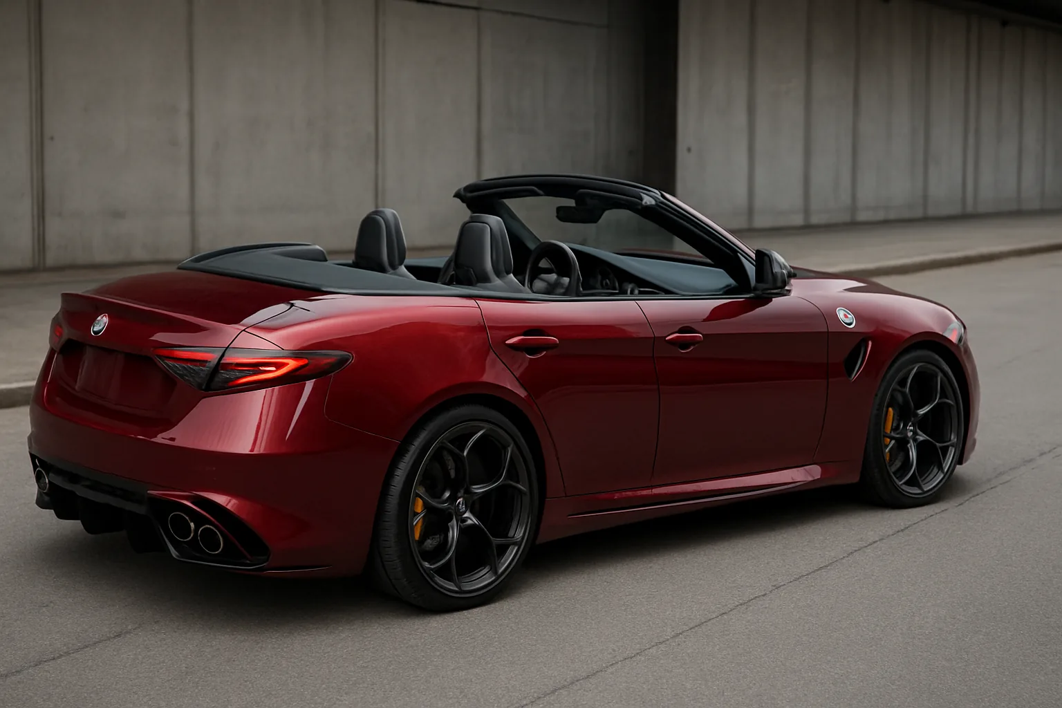 Castagna Milano trasforma l'Alfa Romeo Giulia Quadrifoglio in coupé cabriolet esclusiva