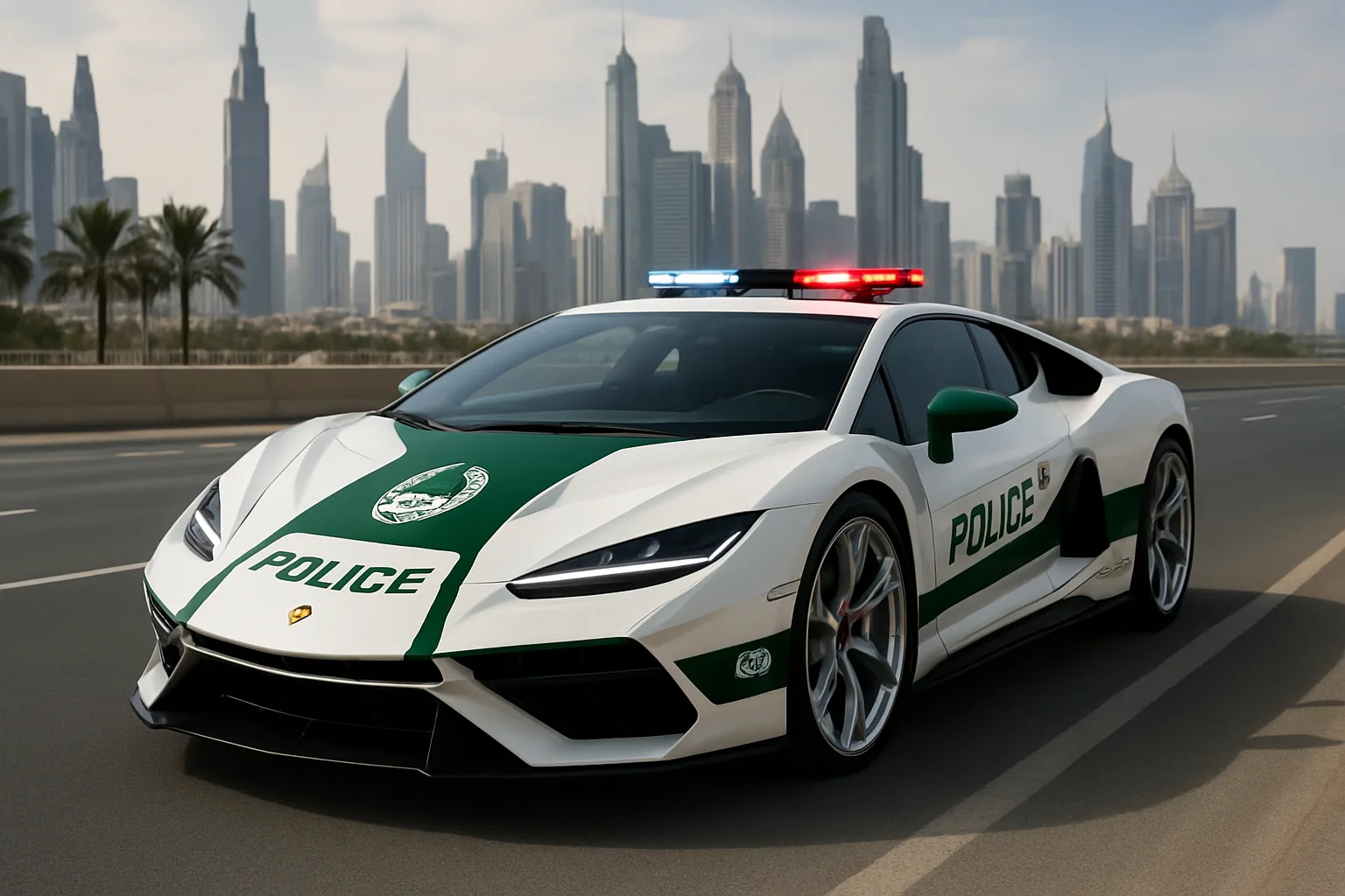 Lamborghini Temerario nella polizia di Dubai: la supercar entra nella flotta